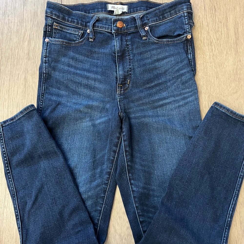 Madewell High Rise Women Jeans - Dark Blue